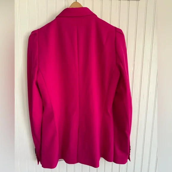 Zara Hot Pink Blazer Size M - Picture 7 of 13